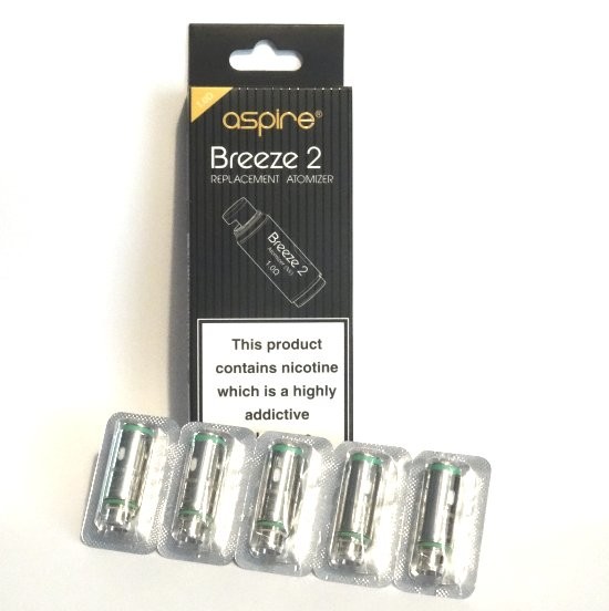 Aspire Breeze 2 Coils 1 0 Ohm Electronic Cigarette Co Electronic Cigarette Co