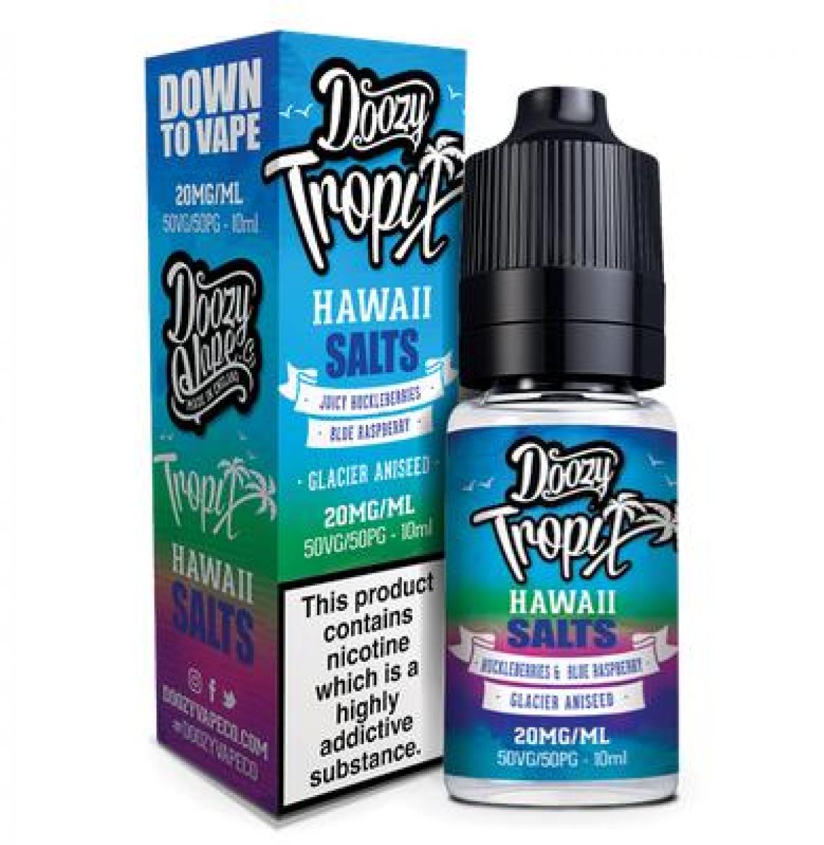 Doozy Vape Hawaii Tropix Nic Salts ELiquid Electronic Cigarette Co