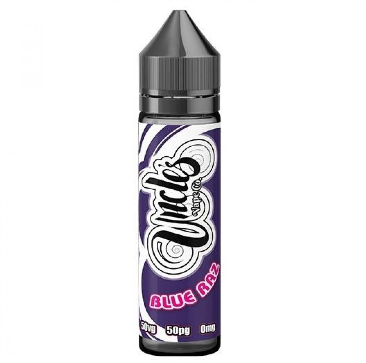 Uncles Vape Co Blue Raz E Liquid 50ml 50 50 Electronic Cigarette Co Electronic Cigarette Co