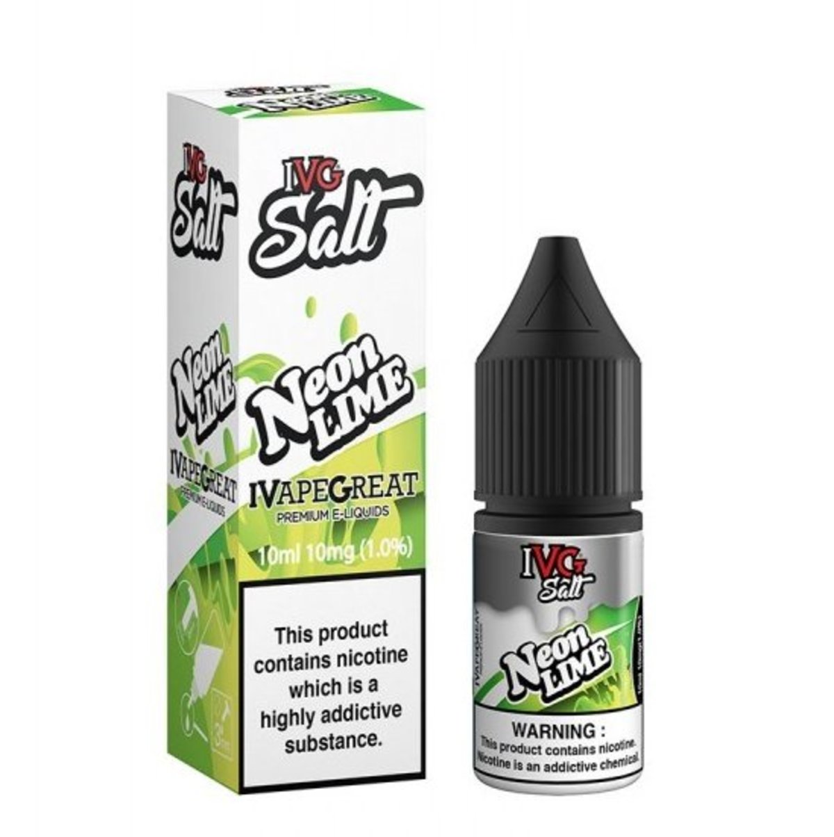 Ivg neon lime salt e liquid electronic cigarette co 