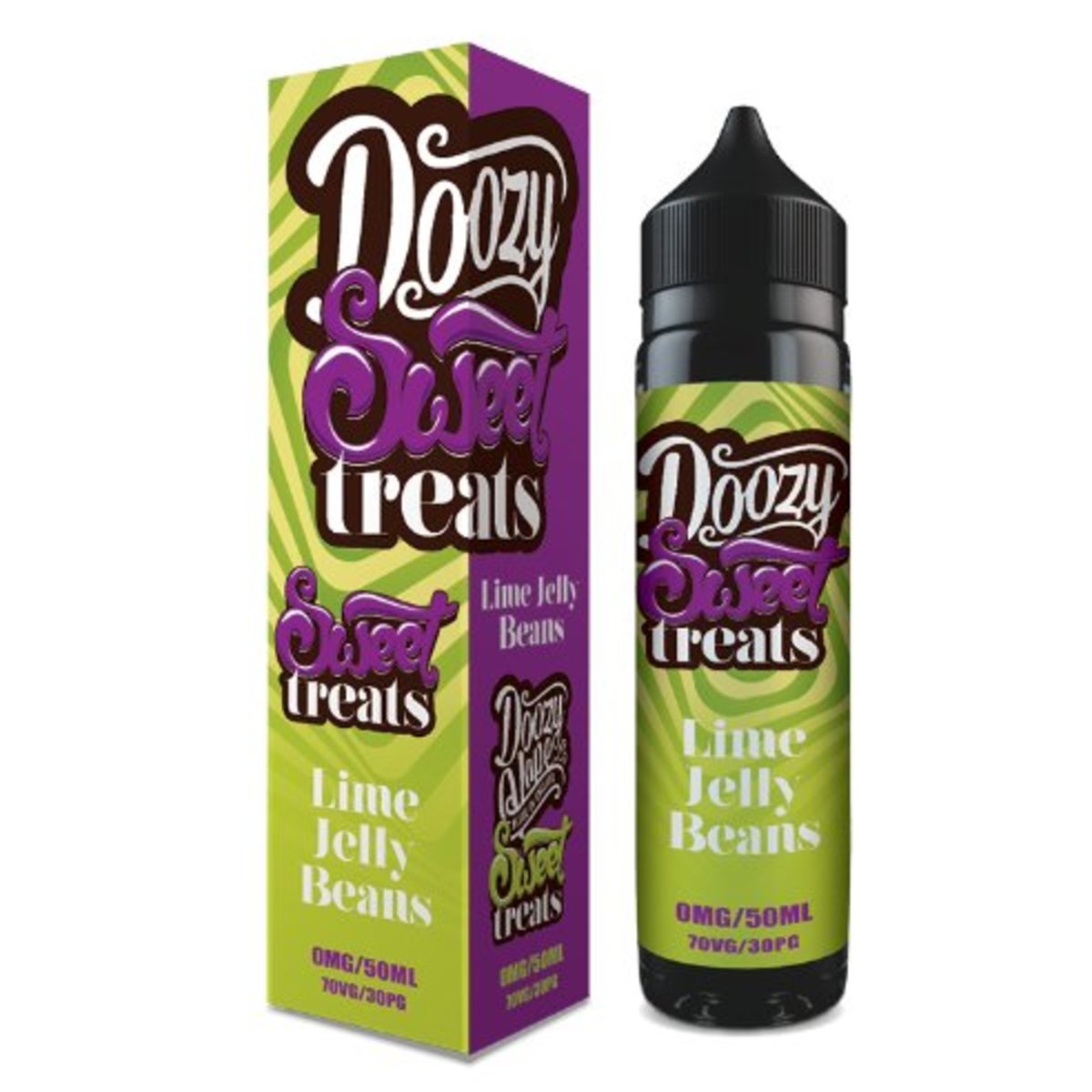 Doozy Vape Lime Jelly Beans 50ml ELiquid Shortfill Electronic