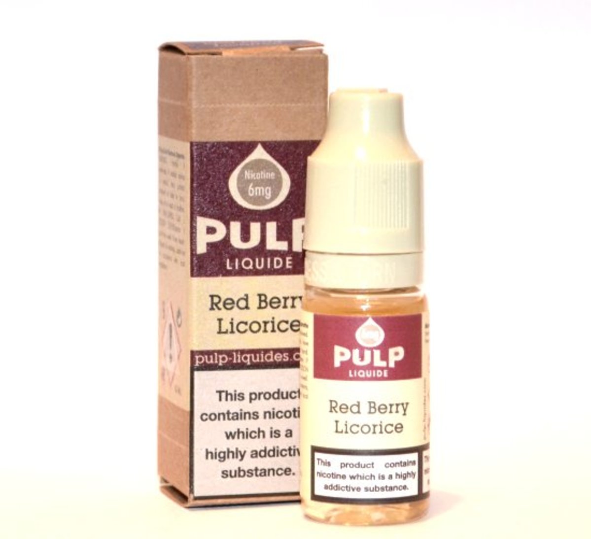 Pulp Liquorice Red Berry eliquid Electronic Cigarette Co.
