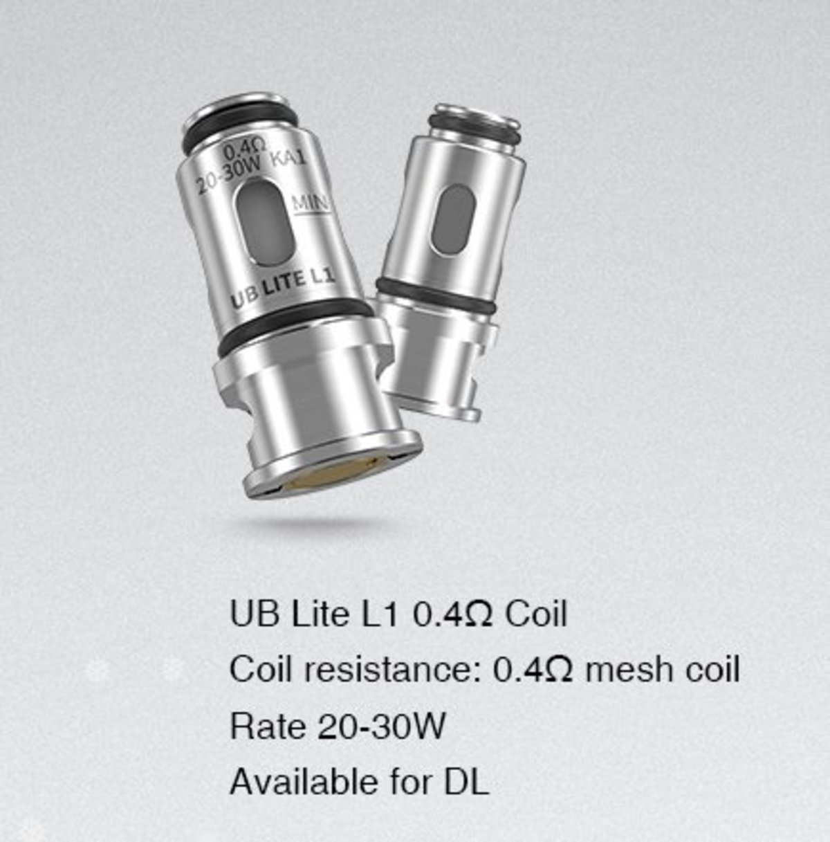 Lost Vape UB Lite L1 0.4 Ohm Coils (5 Pack) Electronic Cigarette Co