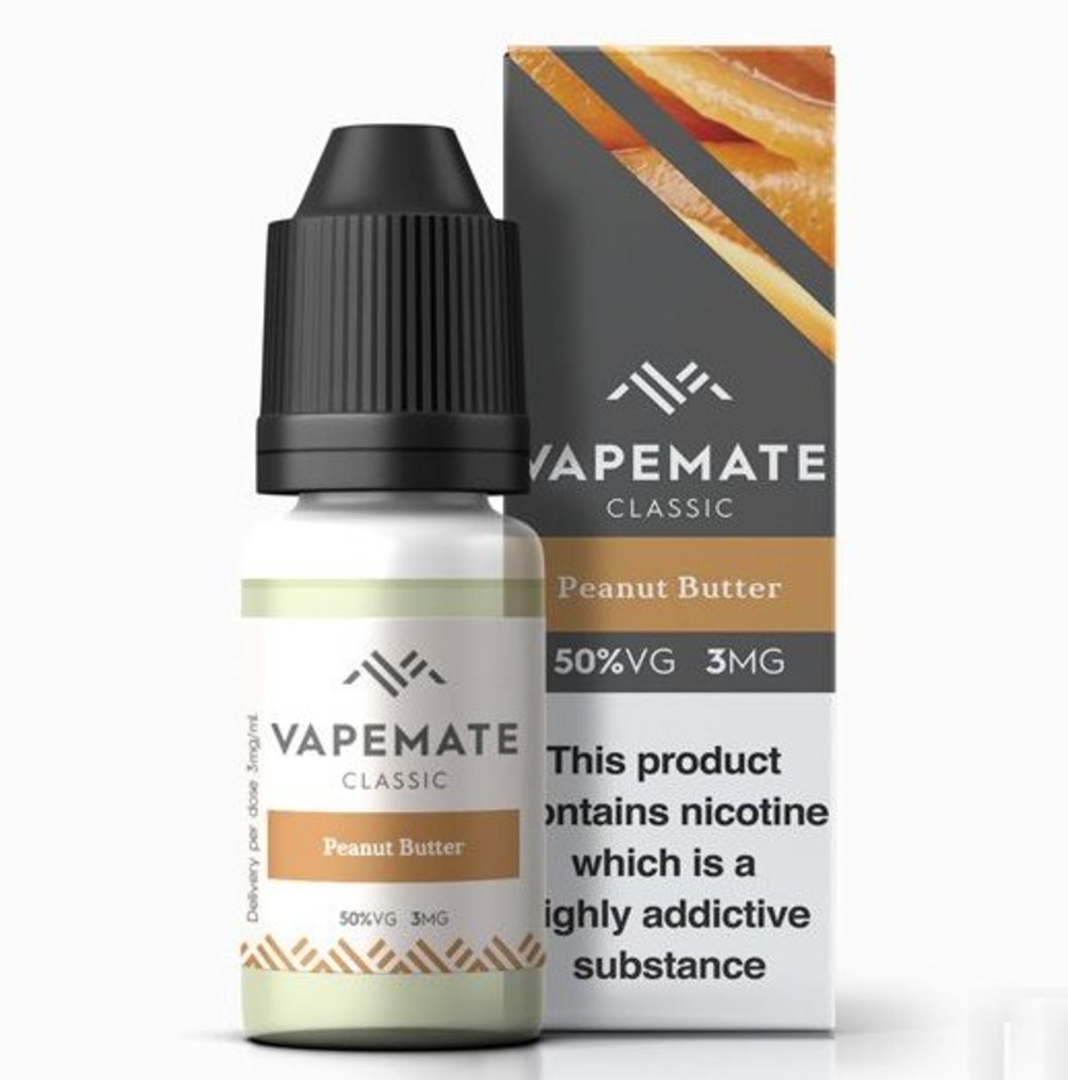 Vapemate Peanut Butter eLiquid Electronic Cigarette Co.