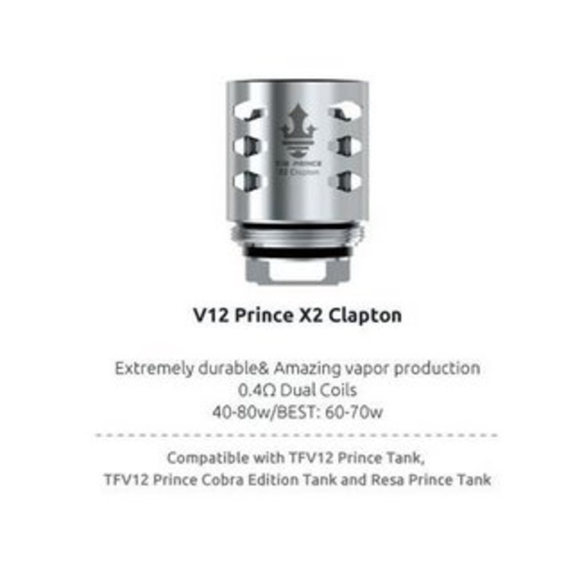 VÃ½sledok vyhÄ¾adÃ¡vania obrÃ¡zkov pre dopyt V12 Prince-X2 Clapton 0.4ohm