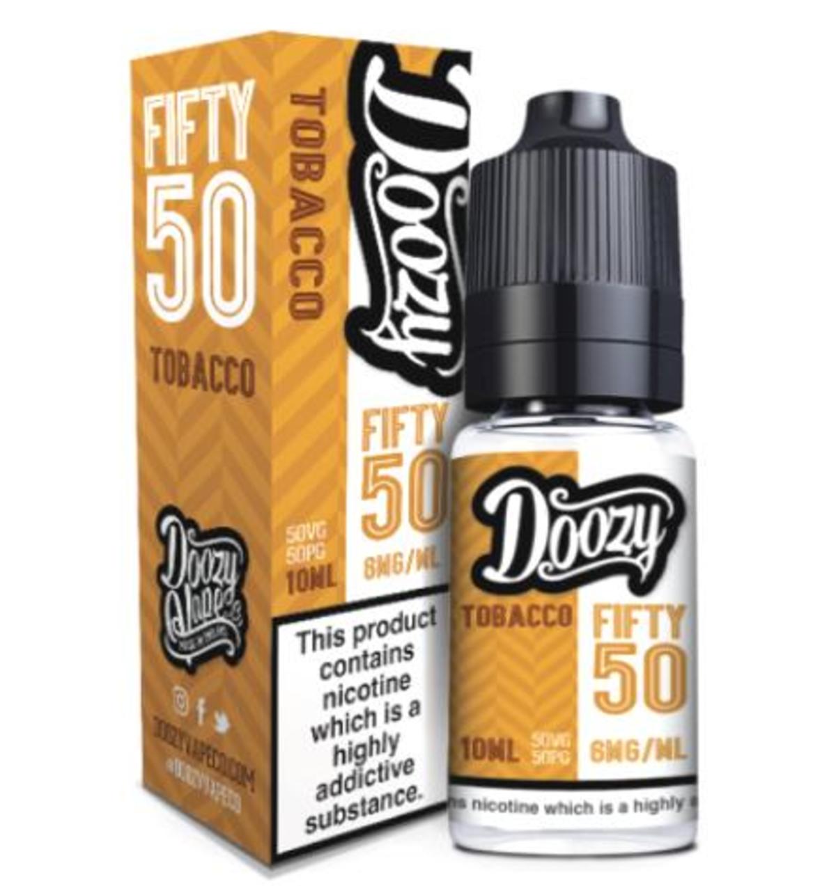 Doozy Vape Tobacco E Liquid 50 50 Electronic Cigarette Co Electronic Cigarette Co