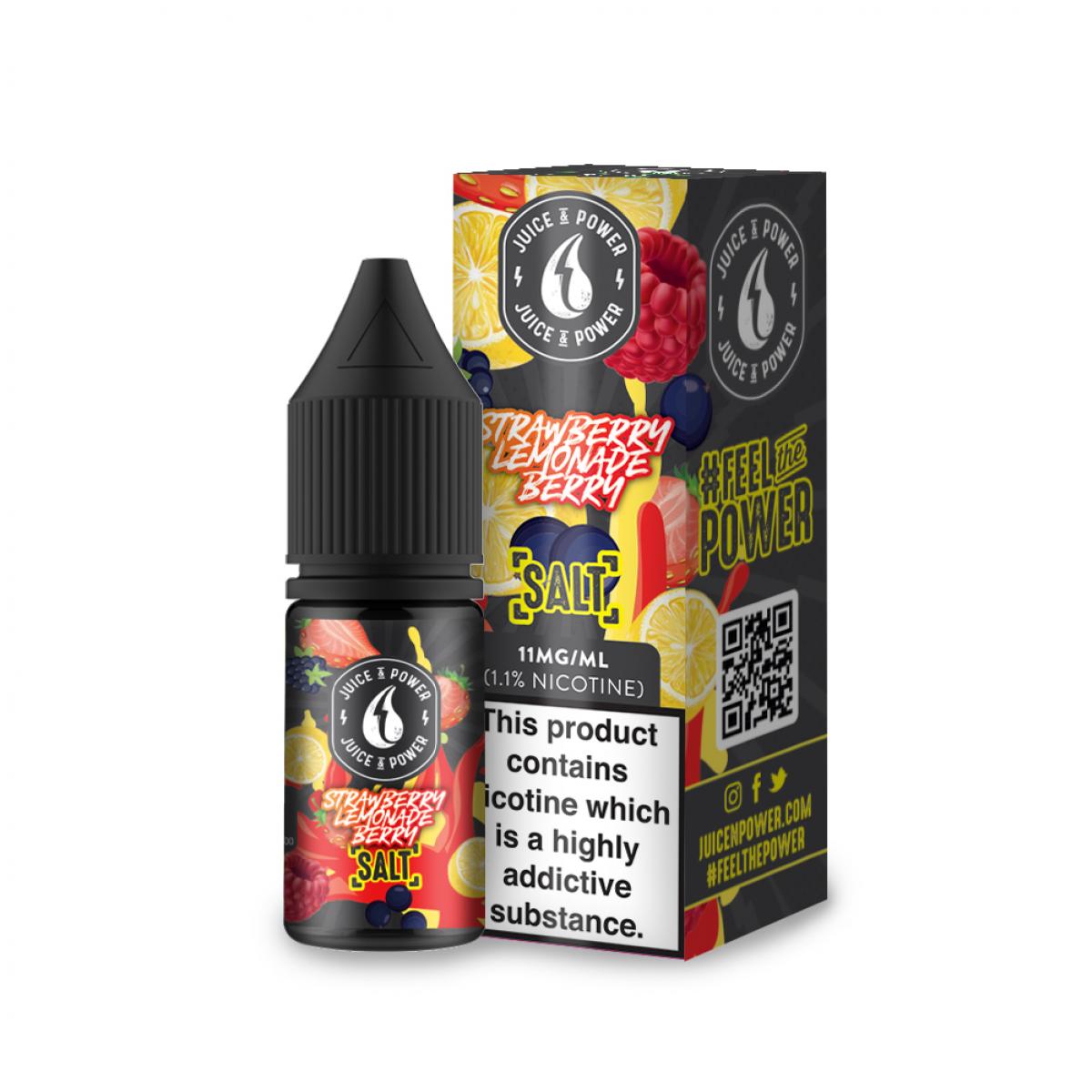Juice N Power Strawberry Lemonade Berry Nic Salt ELiquid Electronic