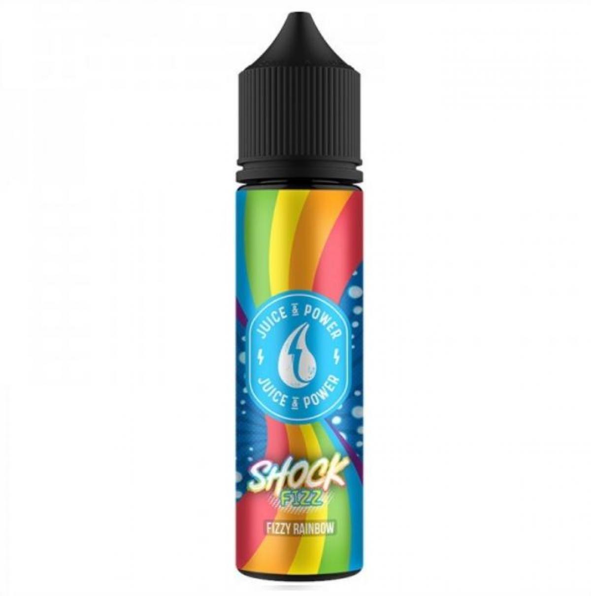 Juice N Power Shock Fizzy Rainbow ELiquid 50ml Electronic Cigarette