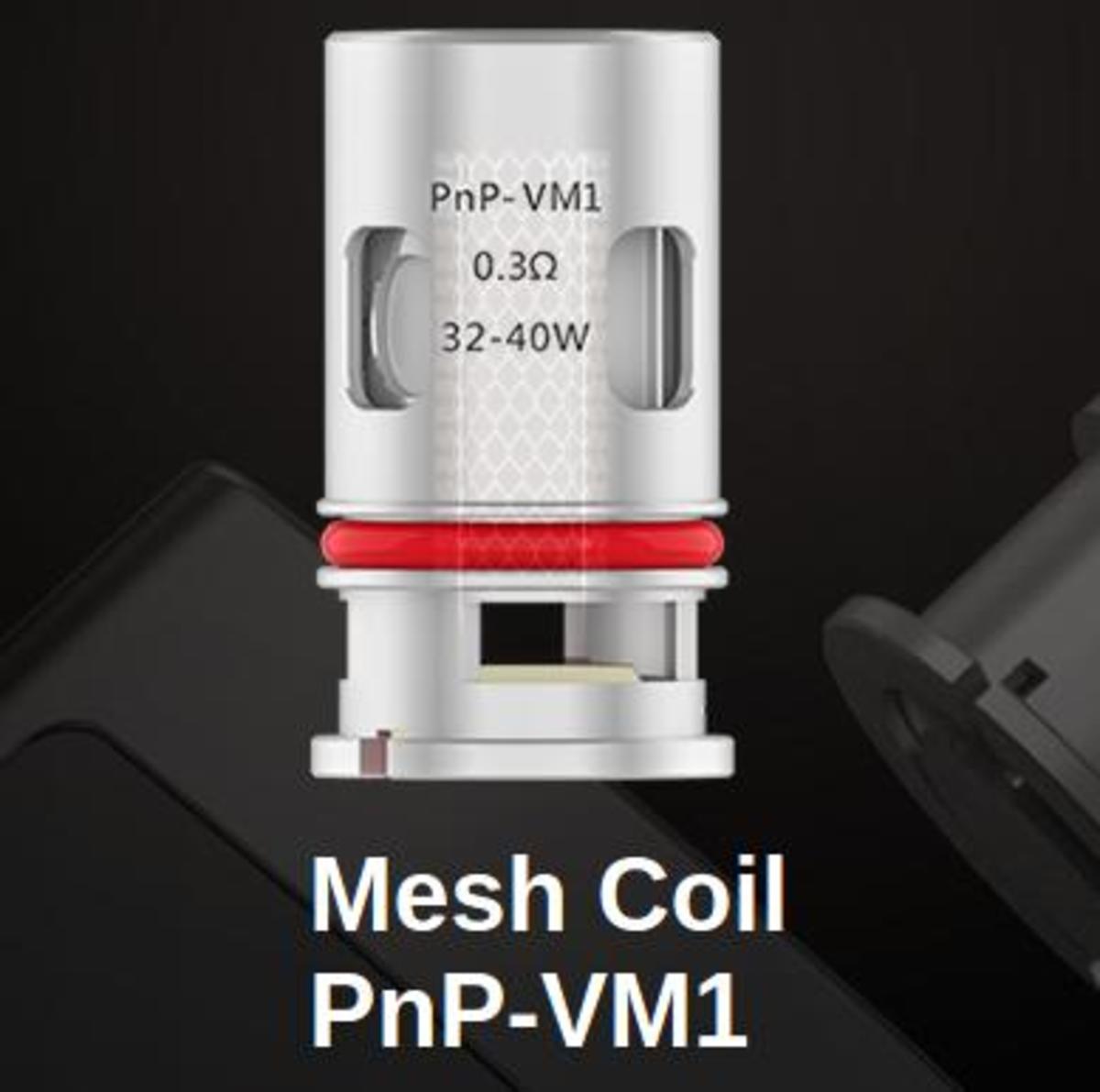 Voopoo PnP-VM1 0.3 Ohm Mesh Coils (5 Pack) | Electronic Cigarette Co